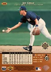 Rear | Jeff Cirillo Baseball Cards 1996 Upper Deck
