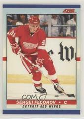 Sergei Fedorov Hockey Cards 1990 Score Young Superstars Prices