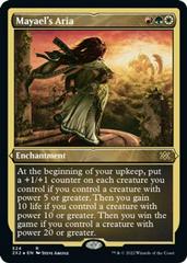 Mayael's Aria [Foil Etched] Magic Double Masters 2022 Prices