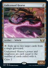 Unlicensed Hearse [Foil] Magic Streets of New Capenna Prices