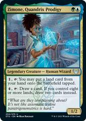 Zimone, Quandrix Prodigy Magic Strixhaven School of Mages Prices