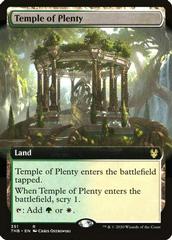 Temple of Plenty [Extended Art Foil] Magic Theros Beyond Death Prices