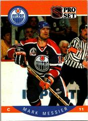 Mark Messier #91 Hockey Cards 1990 Pro Set Prices
