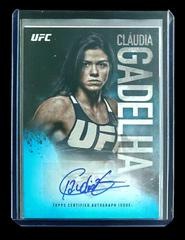 Claudia Gadelha [Blue] #FA-CG Ufc Cards 2017 Topps UFC Fire Autographs Prices