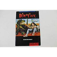 Dinocity - Manual | Dino City Super Nintendo