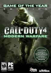 Call of Duty 4: Modern Warfare [Game of the Year Edition] PC Games Prices