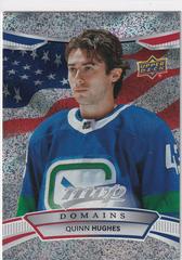 Quinn Hughes #NA-28 Hockey Cards 2022 Upper Deck MVP Domains Prices