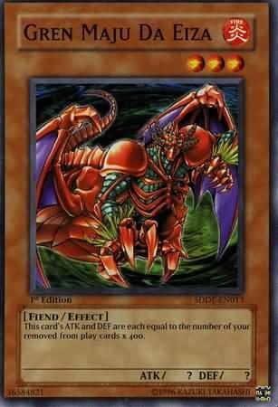 Gren Maju Da Eiza [1st Edition] SDDE-EN013 YuGiOh Structure Deck: The Dark Emperor