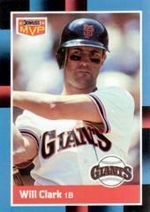 Will Clark #BC-24 Baseball Cards 1988 Donruss MVP Prices