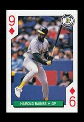 Harold Baines [9 of Diamonds] Baseball Cards 1991 U.S. Playing Card All Stars Prices