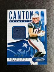 Rob Gronkowski #CA-RG Football Cards 2019 Panini Absolute Canton Absolutes Prices