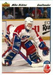 Mike Richter #34 Hockey Cards 1991 Upper Deck Prices