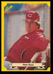 Pete Rose [Green Back] Baseball Cards 1987 Classic Travel Update Prices