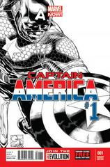 Captain America [Quesada Sketch] Comic Books Captain America Prices