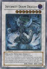 Infernity Doom Dragon [Ultimate Rare 1st Edition] YuGiOh The Shining Darkness Prices
