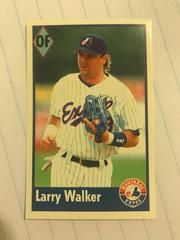 Larry Walker #75 Baseball Cards 1995 Fleer Panini Stickers Prices