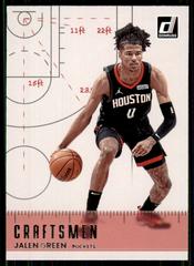 Jalen Green #12 Basketball Cards 2022 Panini Donruss Craftsmen Prices