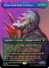 Urza, Lord High Artificer [Borderless Foil] #674 Magic Commander Masters Prices