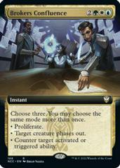 Brokers Confluence [Extended Art] Magic New Capenna Commander Prices