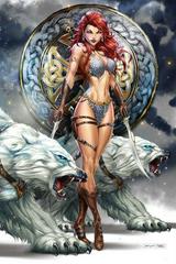 The Invincible Red Sonja [Tyndall Virgin] #4 (2021) Comic Books Invincible Red Sonja Prices