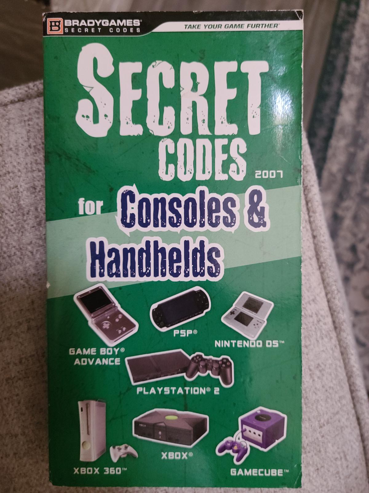 secret-codes-for-consoles-handhelds-2007-prices-strategy-guide