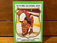 Ken Dryden [All Star] #10 Hockey Cards 1973 Topps Prices