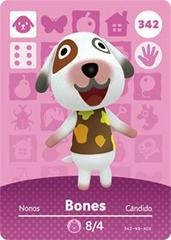 Bones #342 [Animal Crossing Series 4] Amiibo Cards Prices