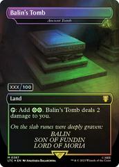 Balin's Tomb [Serialized] Magic Lord of the Rings Commander Prices