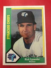 Rick Lysander #12 Baseball Cards 1990 CMC Syracuse Chiefs Prices