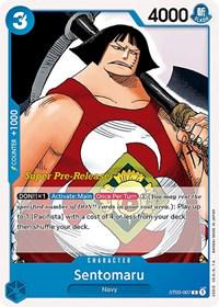 Sentomaru [Super Pre-release] ST03-007 One Piece Starter Deck 3: The Seven Warlords of the Sea