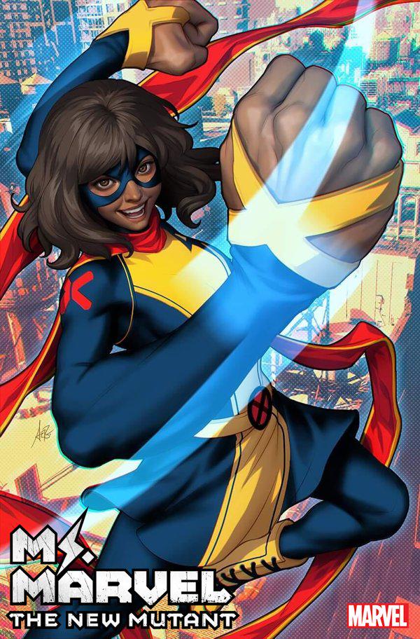 Ms. Marvel: The New Mutant [Artgerm] #1 (2023) Comic Books Ms. Marvel: The New Mutant