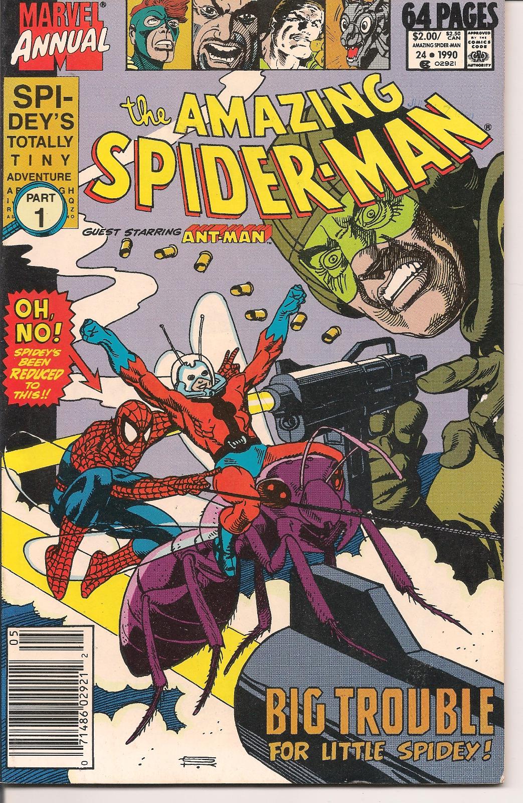 Amazing Spider-Man Annual [Newsstand] #24 (1990) Comic Books Amazing Spider-Man Annual