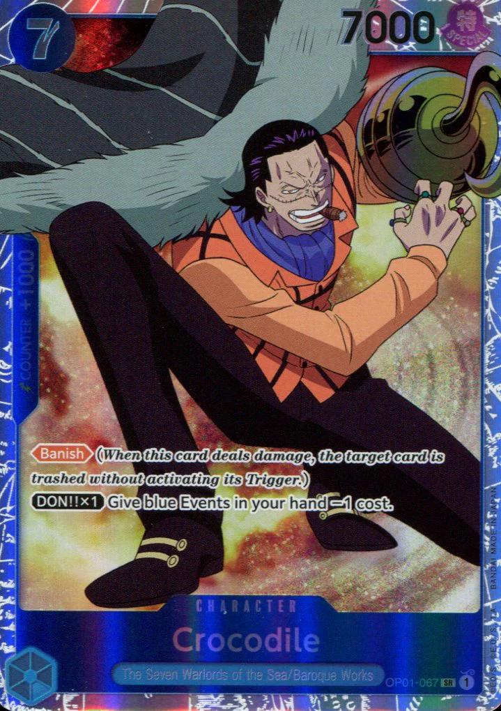 PSA 10 One Piece Romance Dawn Op01-067 P-sr store Sir Crocodile Foil Parallel Japan