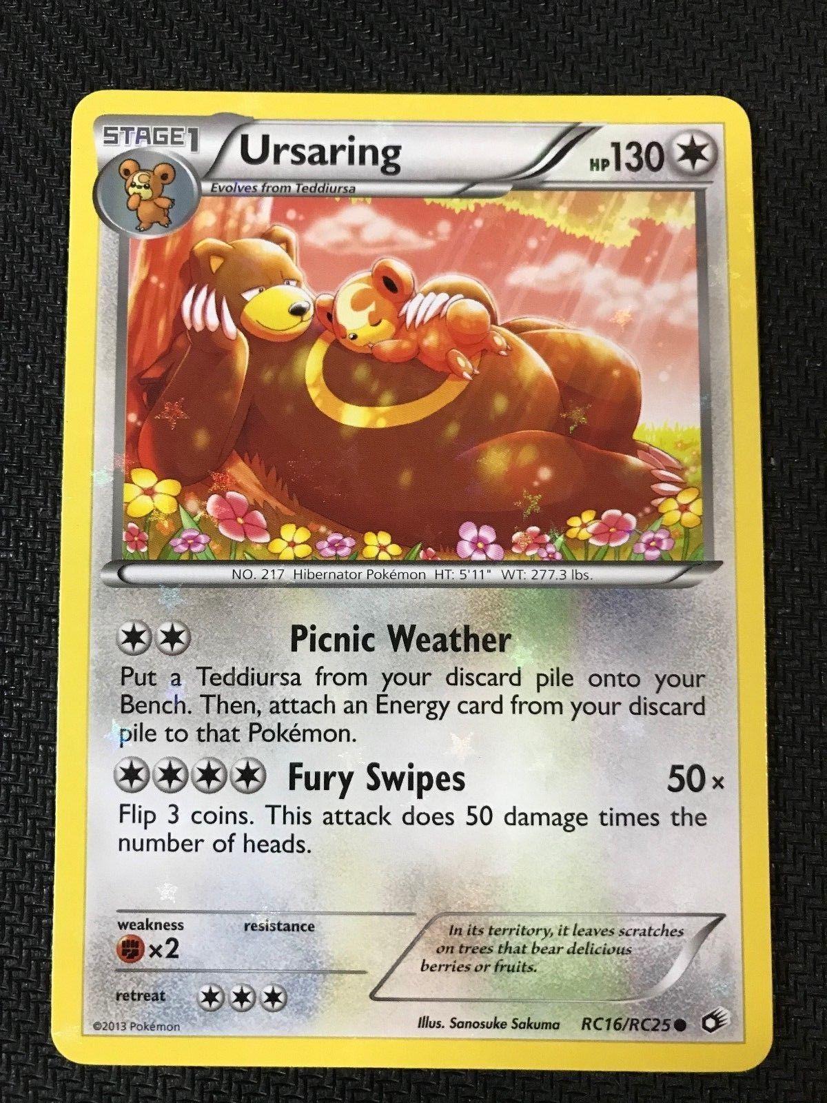 Ursaring #RC16 Pokemon Legendary Treasures