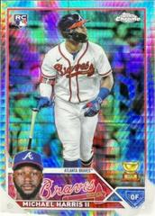 Michael Harris II [Prism] #79 Baseball Cards 2023 Topps Chrome Prices