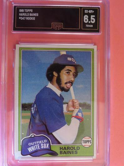 Harold Baines | Graded 6 | 1981 Topps