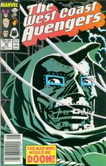 The West Coast Avengers [Newsstand] #35 (1988) Comic Books West Coast Avengers Prices