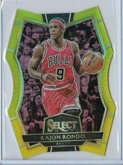 Rajon Rondo [Die Cut Gold Prizm] #148 Basketball Cards 2016 Panini Select Prices