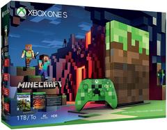 Box Front | Xbox One S 1 TB Console [Minecraft Limited Edition] Xbox One