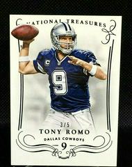 Tony Romo [Century Black] #9 Football Cards 2014 Panini National Treasures Prices