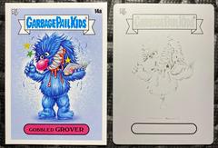 Gobbled Grover [Printing Plate] #14a Garbage Pail Kids Book Worms Prices
