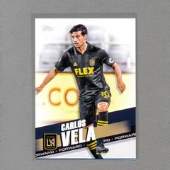 Carlos Vela Soccer Cards 2022 Topps MLS Prices