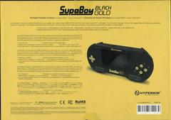 Rear | Hyperkin SupaBoy Black Gold Super Nintendo
