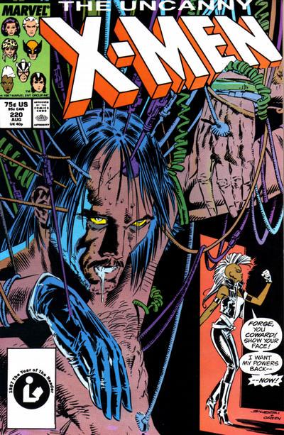 Uncanny X-Men #220 (1987) Comic Books Uncanny X-Men