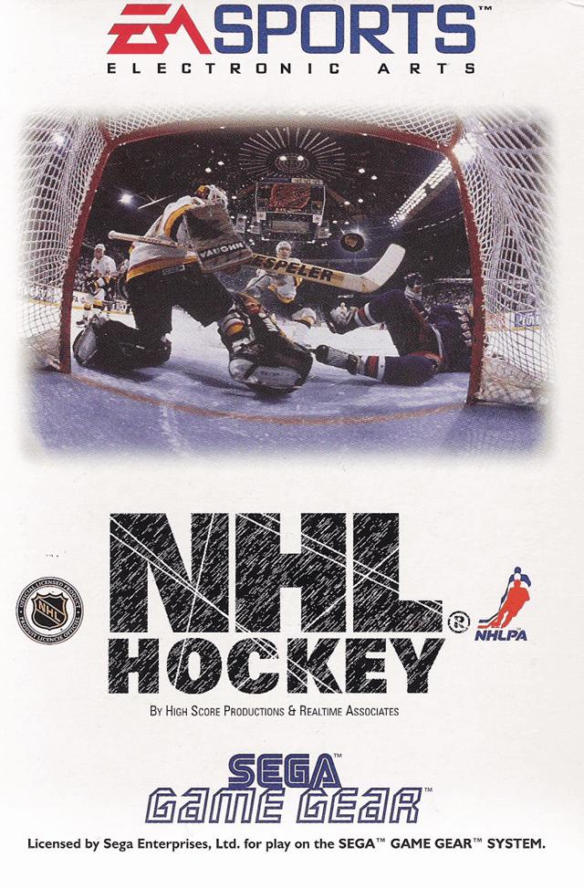 NHL Hockey PAL Sega Game Gear