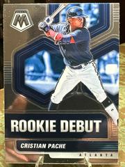 Cristian Pache Baseball Cards 2021 Panini Mosaic Rookie Debut Prices