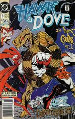 Hawk and Dove [Newsstand] #9 (1990) Comic Books Hawk and Dove Prices