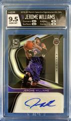 Jerome Williams Basketball Cards 2019 Panini Spectra Signatures Prices