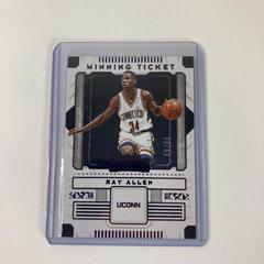 Ray Allen [Blue] #40 Basketball Cards 2020 Panini Contenders Draft Picks Winning Tickets Prices