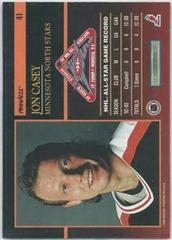 Back | Jon Casey Hockey Cards 1993 Pinnacle All Stars